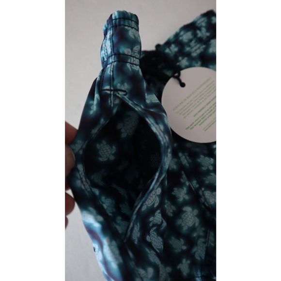 Vilebrequin JIMH2B40 Boy's Sz 4 Blue Marine Hazy Turtle Print Swim Trunks - Picture 10 of 10